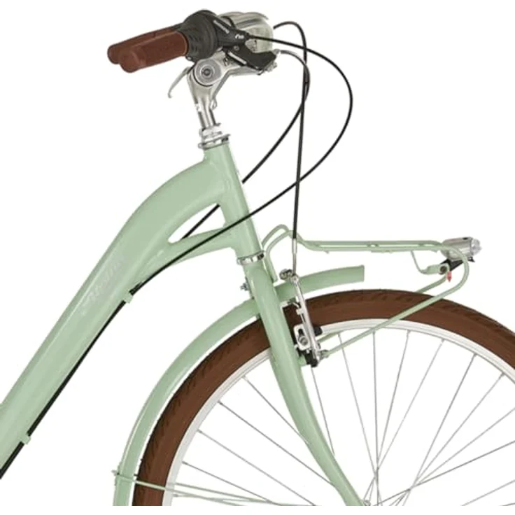 Alpina Fahrrad Dorothy 6 V Damen Grün 26 Zoll, Aluminiumrahmen, Abdeckungen 28 x 1,75 – Bild 2