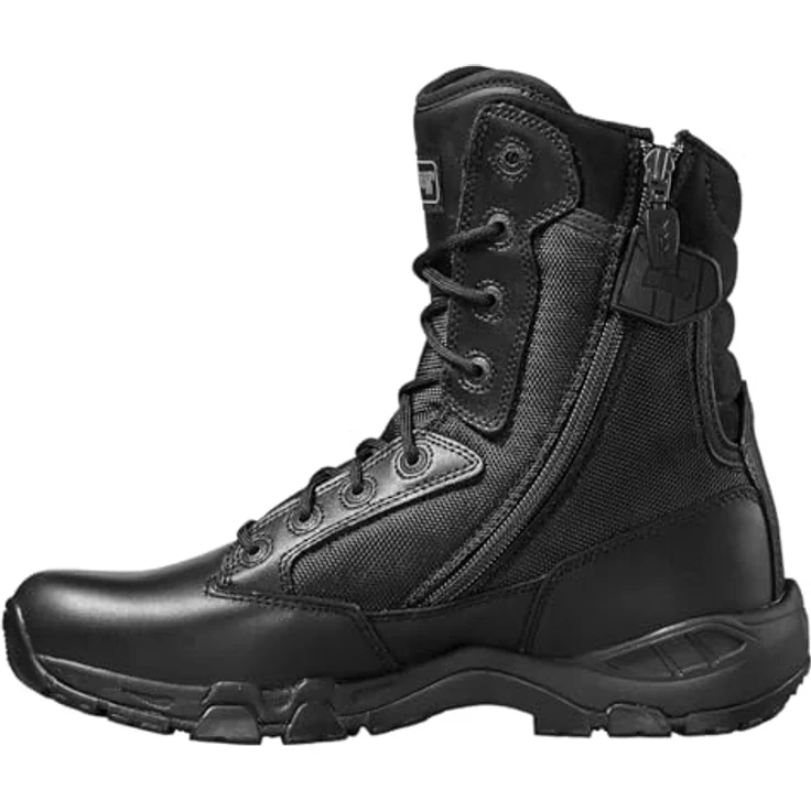 Magnum Viper Pro 8.0 SZ, antistatischer Uniformstiefel mit Leder-Obermaterial und SRA-Gummilaufsohle, schwarz, Größe EU 43 – Bild 6