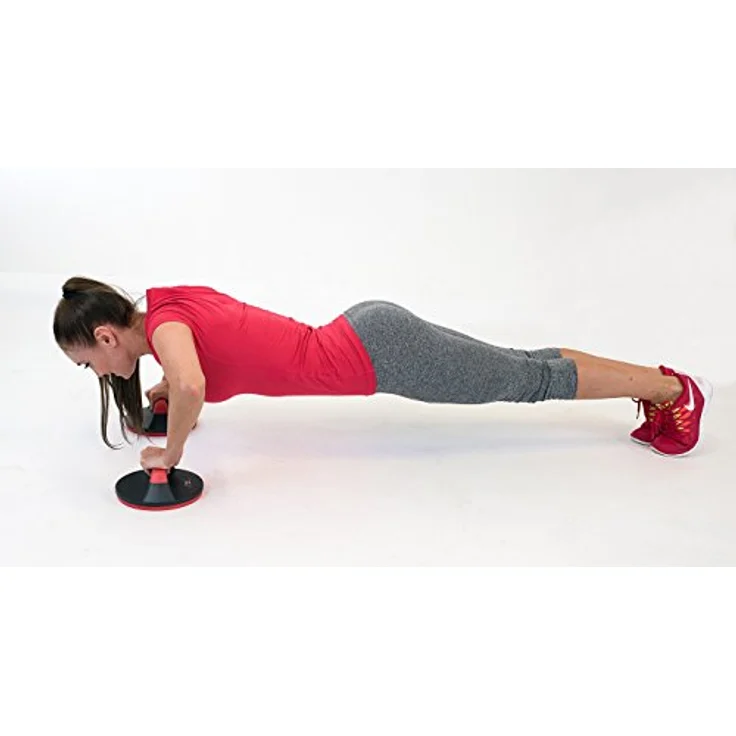 Christopeit Sport Liegestütz-Griffe - 2 Stück mit Drehfunktion für Push Ups, Dips, Calisthenics - gelenkschonend – Bild 4