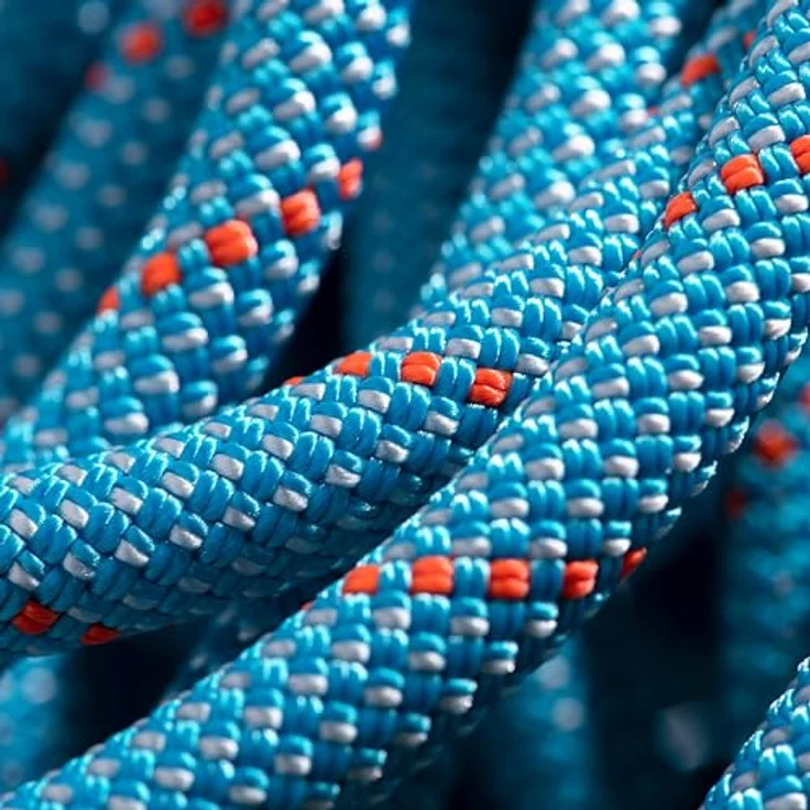 Mammut 9.8 Crag Classic Rope 80m, abriebfestes Einfachseil, PFC-frei, mit Mittelmarkierung – Bild 2