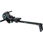 Cecotec Regatta Klapp-Rudergerät DrumFit Rower 7000. Magnetischer Widerstand, 10 Stufen, 7 kg Schwungrad, geräuschloses Gleiten, LCD-Display, Fußstütze und Räder