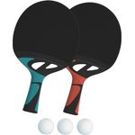 Cornilleau Tacteo, Tischtennisschläger, stoß- und wetterbeständig, frische Farben