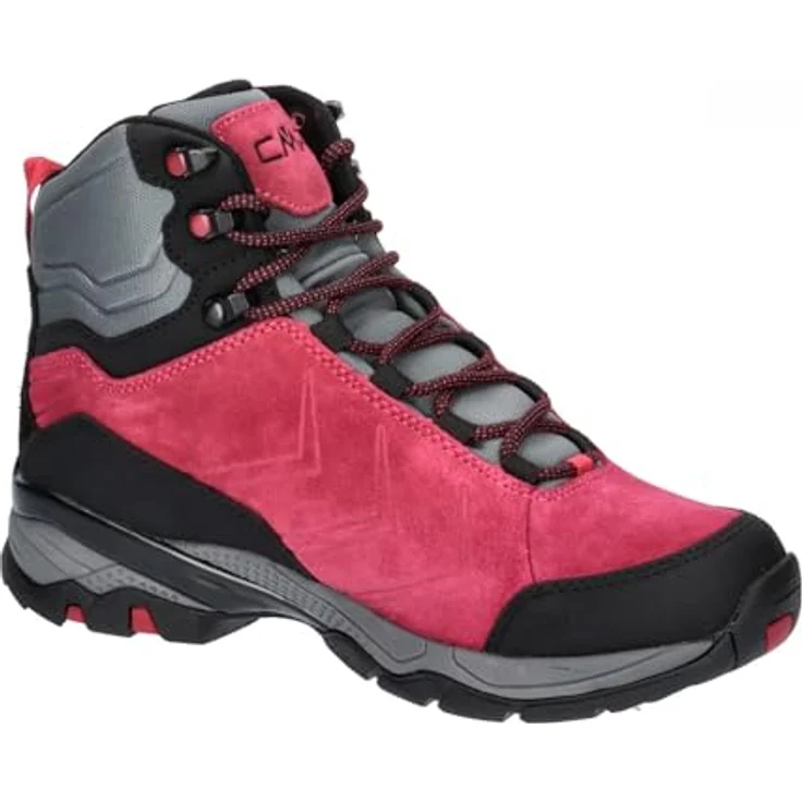 CMP MELNICK MID WMN TREKKING SHOES WP, wasserdichte Outdoorschuhe mit knöchelhohem Schaft und griffiger Gummi-Sohle – Bild 9