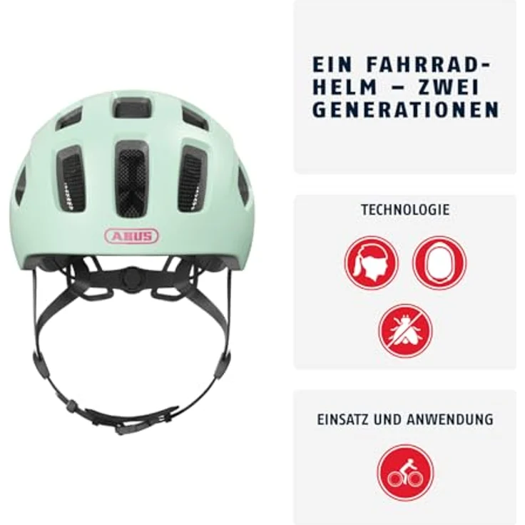 ABUS Youn-I 2. 0 Fahrradhelm für Jugendliche und Erwachsene – Bild 3