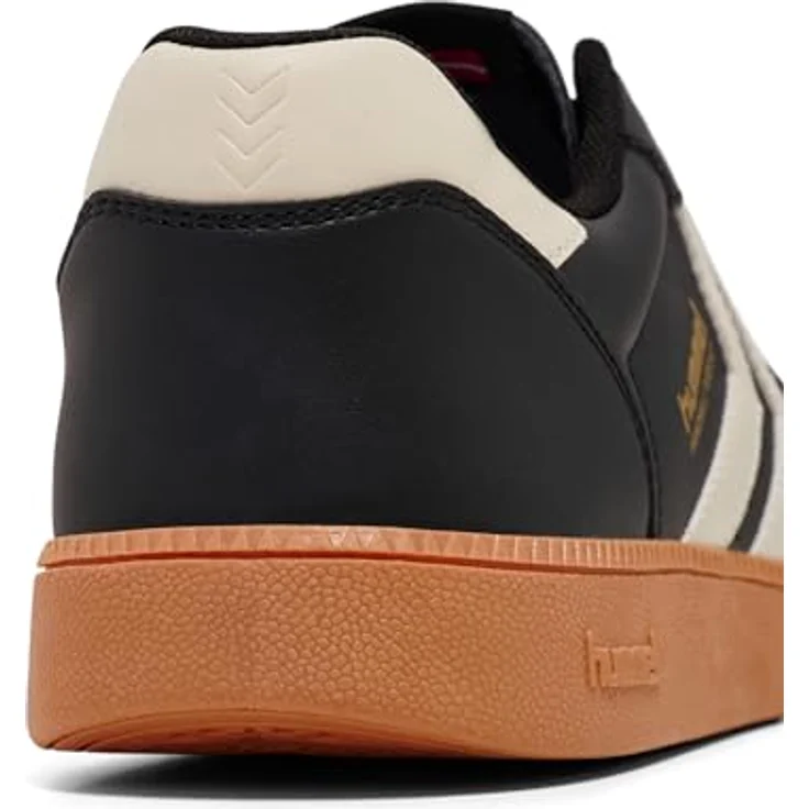 Hummel Futsal Boots 226303-2001, atmungsaktive Mikrofaser-Sportschuhe mit TPR-Außensohle, schwarz, Größe 37 – Bild 6