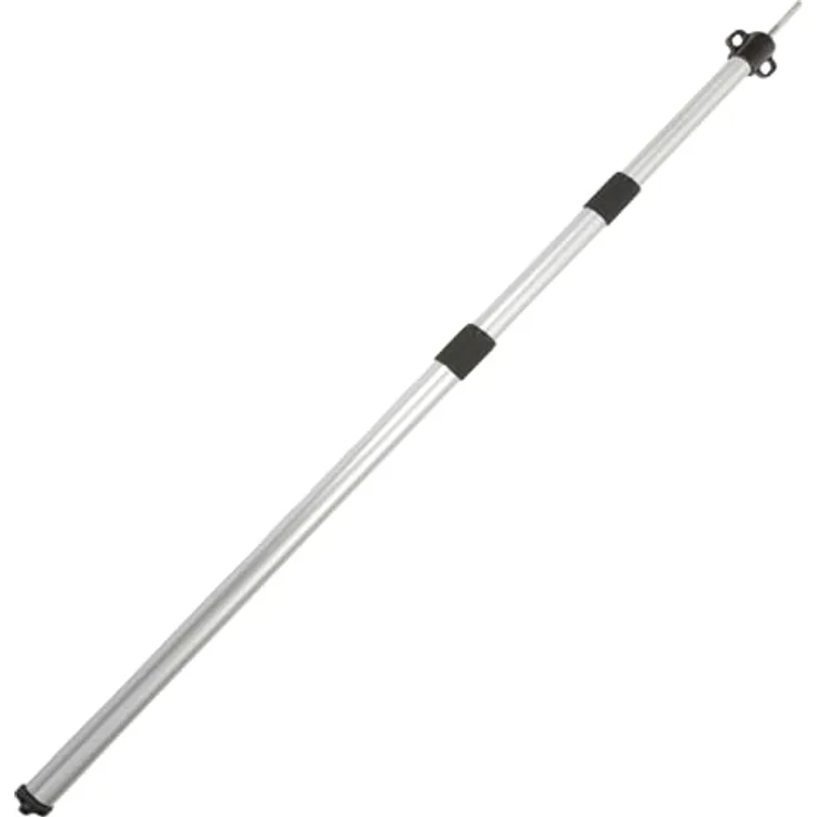 Bo-Camp No Label Bo Camp Tentstok Tele 3L - Teleskopierbare Tarpstange / Zeltstange 100 bis 260cm, eloxiertes Aluminium, rutschfestes Profil