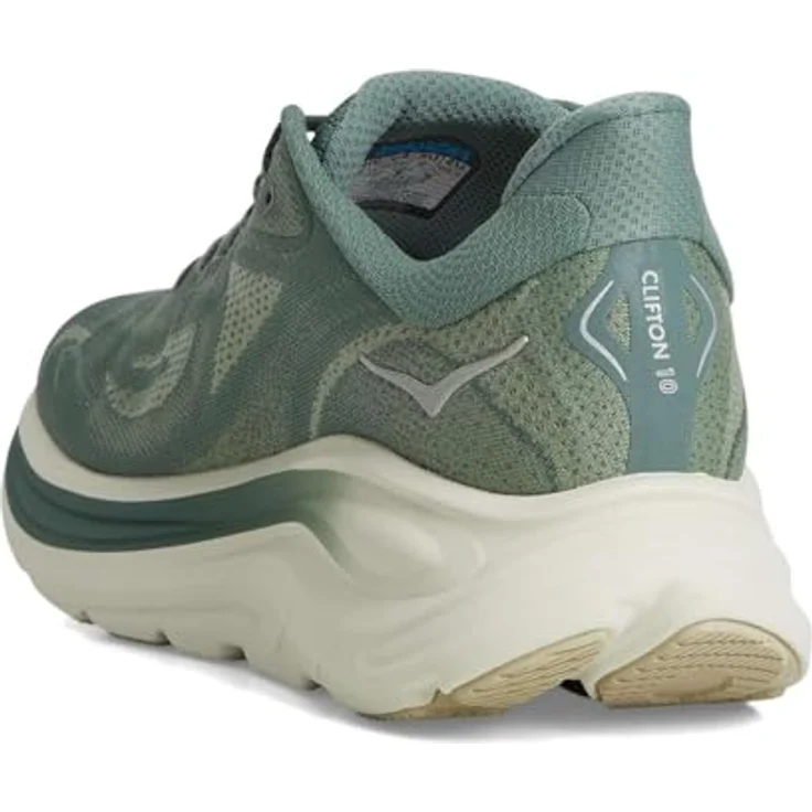 Hoka Clifton 10, leichter Laufschuh mit optimaler Dämpfung, FERN/TRUFFLE SA, Größe 45 1/3 – Bild 2
