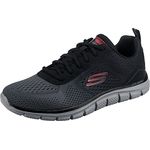 Skechers Trainingsschuhe Herren Track - Ripkent, Laufschuhe mit Memory Foam Technologie für optimale Dämpfung