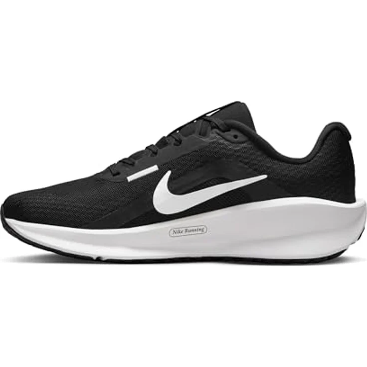 Nike Downshifter 13, Laufschuhe mit atmungsaktivem Sandwich-Mesh und nachhaltiger Dämpfung, schwarz – Bild 6