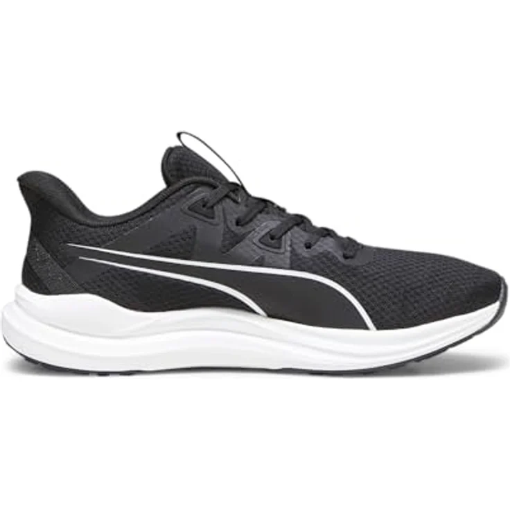 PUMA Reflect Lite Laufschuhe, leichter Sportschuh mit PUMALite Schaumstofftechnologie, schwarz, EU 44 1/2 – Bild 5