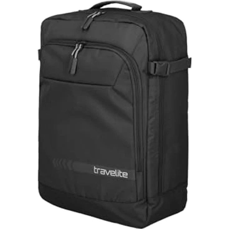 Travelite Handgepäck Rucksack/Tasche, KICK OFF, 50 cm, 35 Liter, Schwarz – Bild 1