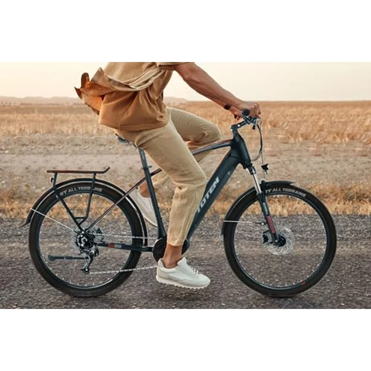 SachsenRAD E-SUV Totem Mythos Trekking E-Bike, 46cm Rahmenhöhe, 80Nm Mittelmotor, 720Wh Akku, 9 Gänge, geeignet für Stadt & Gelände – Bild 4