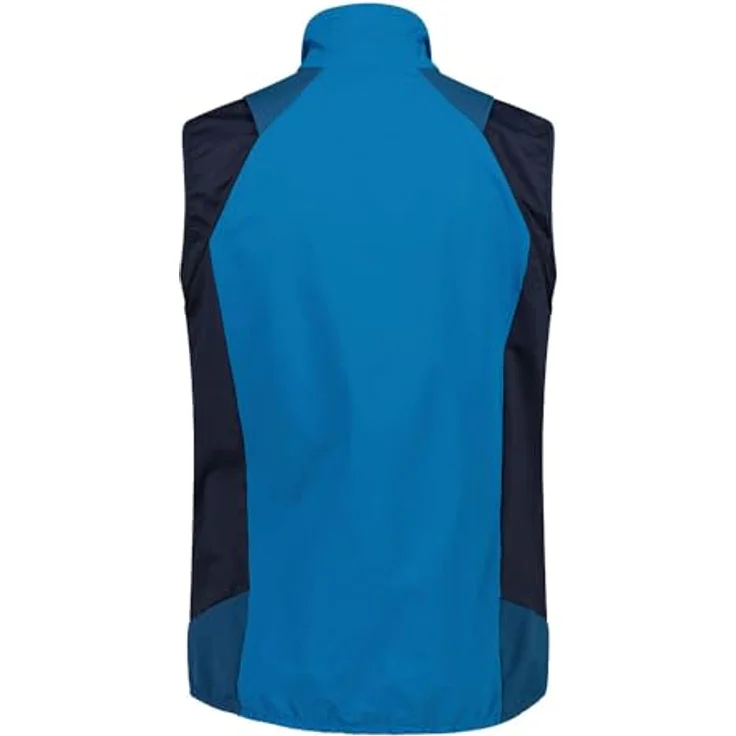 CMP Hybridjacke Softshelljacke Weste Herren, blau, abnehmbare Ärmel, wind- und wasserabweisend, atmbare Materialien, praktische Reissverschlusstaschen – Bild 6