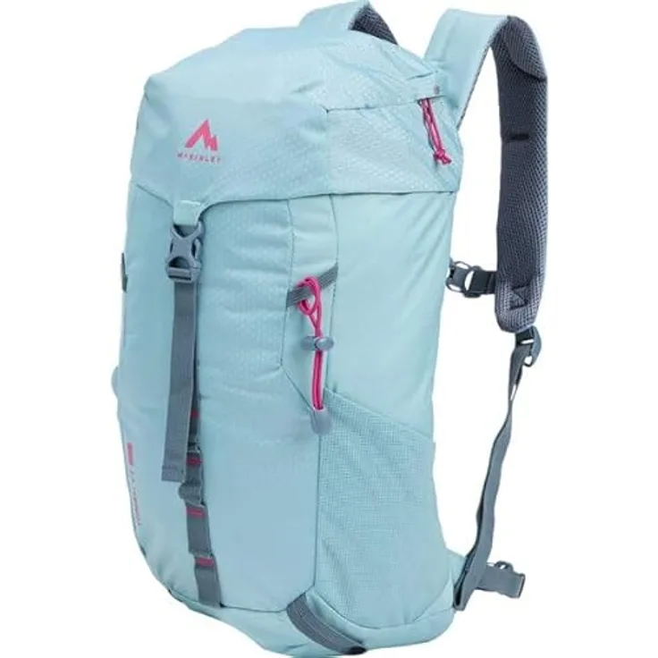 Mc Kinley Minah I VT 18, Unisex Wanderrucksack mit mehreren Fächern, farblich in Blue Aqua/Blue Petro, One Size