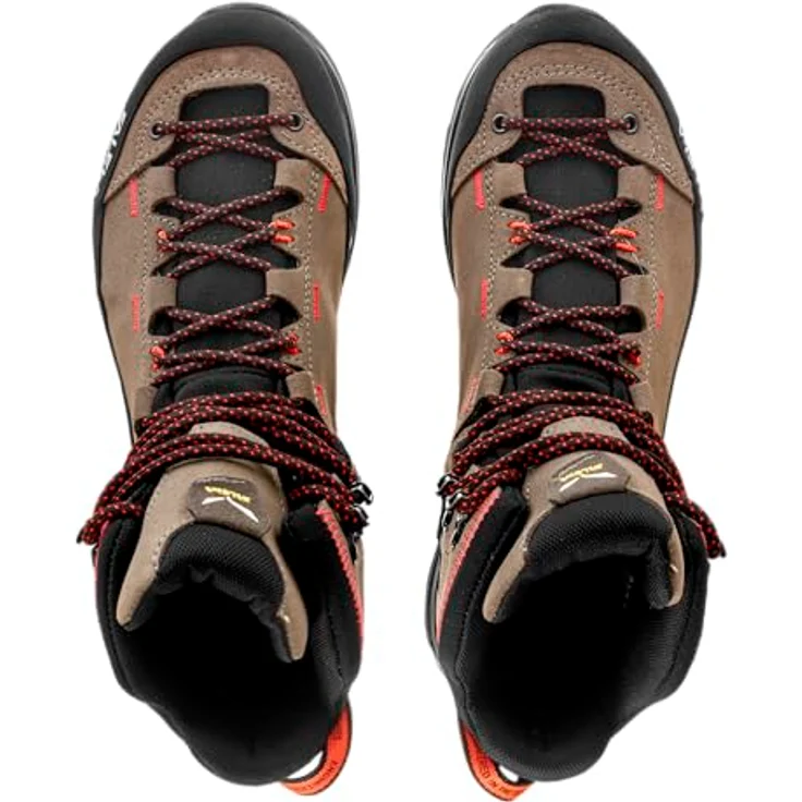 Salewa Mountain Trainer 2 Mid Gore-Tex, Damen Wanderschuhe mit 360°-Gummirand, wasserdicht, Größe 40.5, Grau – Bild 6
