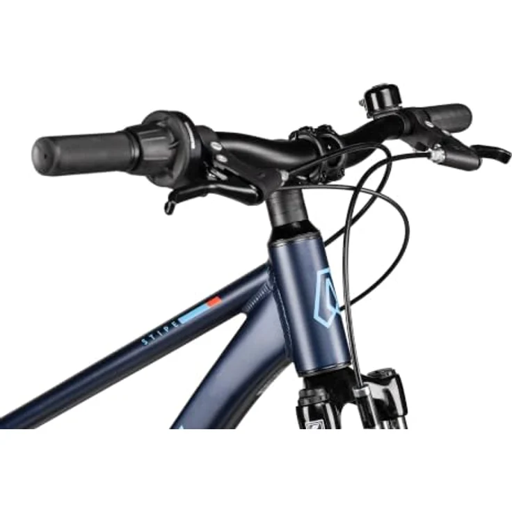Axess Kinderfahrrad Stipe 24, 7 Gang Shimano Tourney Kettenschaltung, leichter Aluminiumrahmen, blau – Bild 7