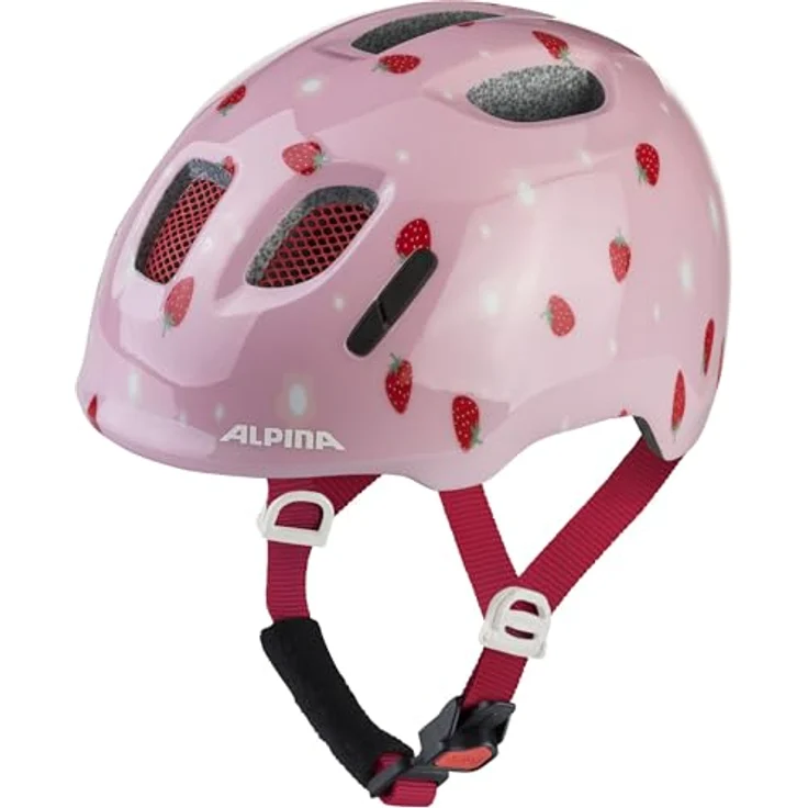 Alpina Ximo 2, Kinderfahrradhelm mit höhenverstellbarem 360°-Fitsystem und Fliegengitter, reflektierend für bessere Sichtbarkeit, optional mit LED-Licht – Bild 1