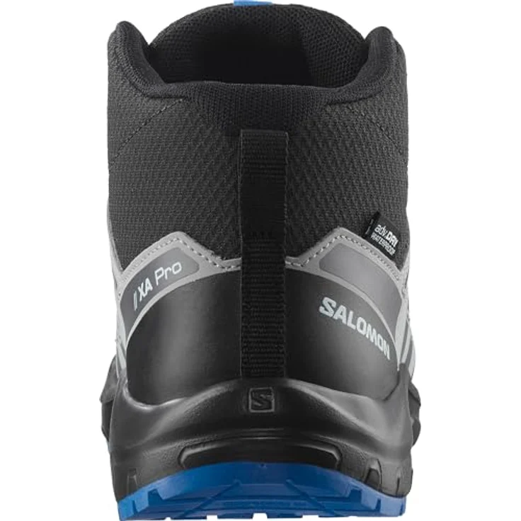 Salomon XA PRO V8 MID WP J, Wasserdichter Wanderschuh mit hohem Schaft und profilierten Gummi-Sohlen – Bild 4