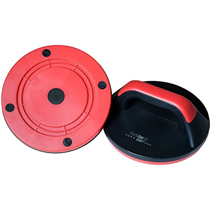 Christopeit Sport Liegestütz-Griffe - 2 Stück mit Drehfunktion für Push Ups, Dips, Calisthenics - gelenkschonend – Bild 1