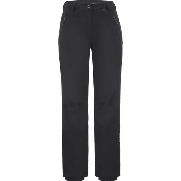 Icepeak Freyung, Damen Skihosen, isoliert, dehnbar, wasserdicht, schwarz, Größe 42 – Bild 1