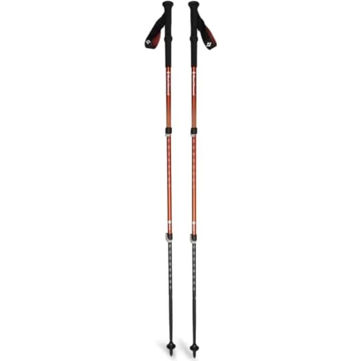 Black Diamond Trail Back - Wanderstöcke Burnt Sienna 100-140 cm – Bild 2