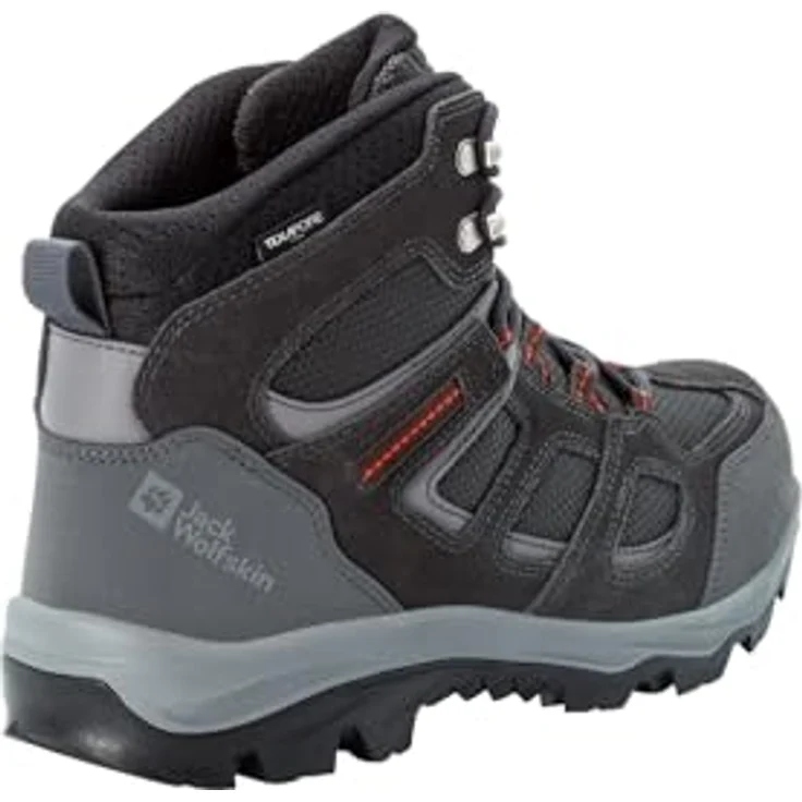 Jack Wolfskin VOJO 3 TEXAPORE MID M Wanderschuh, wasserdicht und atmungsaktiv, griffige Gummisohle – Bild 5