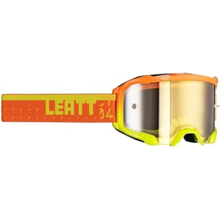 Leatt Skibrille, Kugelsicher nach ANSI Z87.1-2015, WideVision Doppellinse, Anti-Beschlag, OTG-Anpassung, Abnehmbarer Nasenschutz