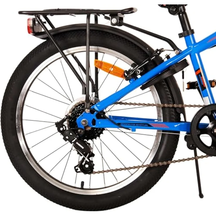 Volare Cross Kinderfahrrad - Jungen - 20 Zoll - in verschiedenen Farben, 6 Gänge - bis 115 kg, 85% zusammengebaut, 2 Handbremsen, 6 - 8 Jahre – Bild 4