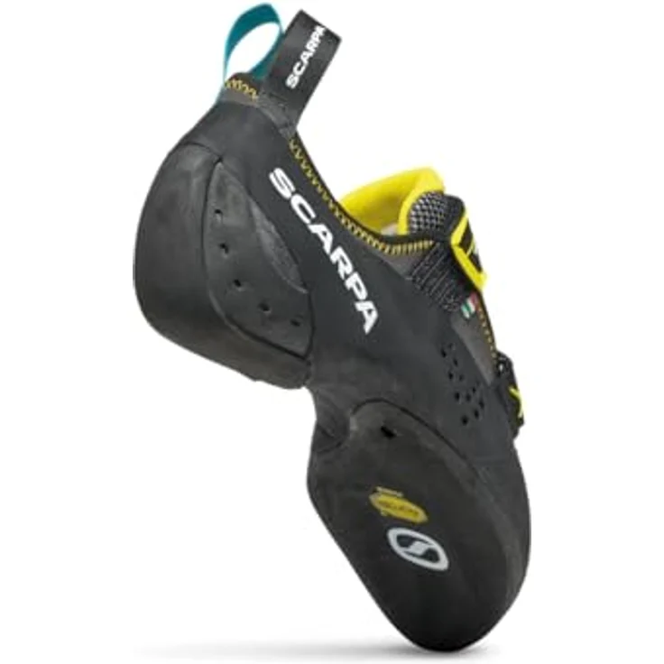 Scarpa Vapor V, Herren Kletterschuhe für Sportklettern und Bouldern, Grau, Größe 44.5 – Bild 8