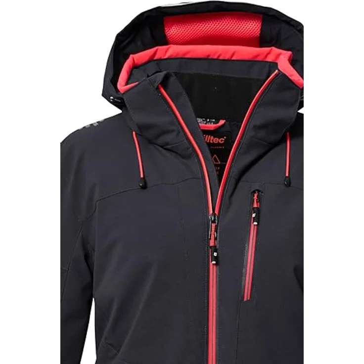 Killtec KSW 81, Damen Skijacke mit Schneefang, atmungsaktiv und wasserdicht, marineblau (40) – Bild 3