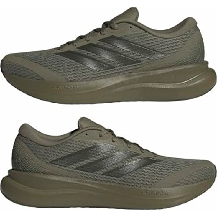 Adidas RUNFALCON 6, Laufschuhe mit Cloudfoam Dämpfung und strapazierfähiger Gummiaußensohle, schwarz – Bild 6