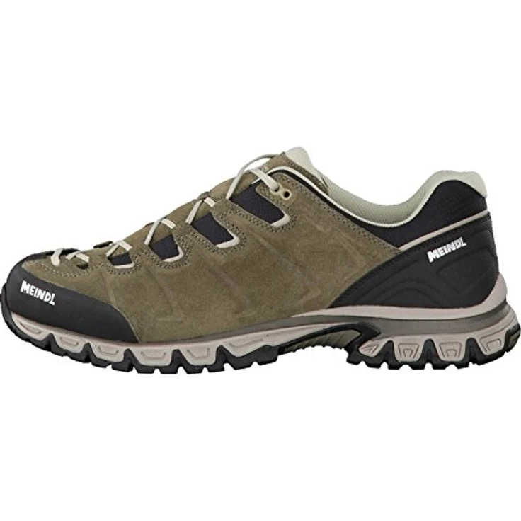 Meindl Vegas Wanderschuh, Herren Schuhe in Beige, robust und komfortabel – Bild 3
