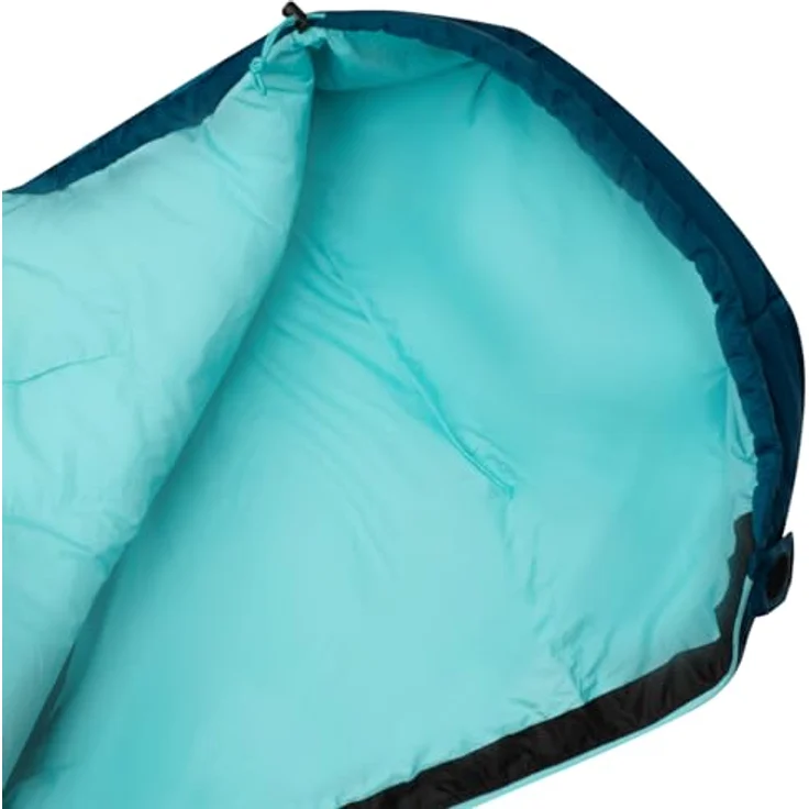Trollkids Fjell Dreamer Extendable, Mumienschlafsack für Kinder mit Kapuze und Zwei-Wege-Reissverschluss, 170 cm, blau – Bild 5