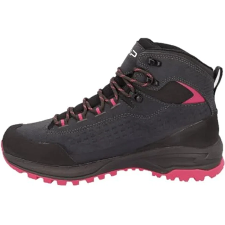 CMP Damen Trekkingschuhe VERTYX MID, wasserfeste Wanderschuhe mit robuster Laufsohle aus Leder und Textil – Bild 2