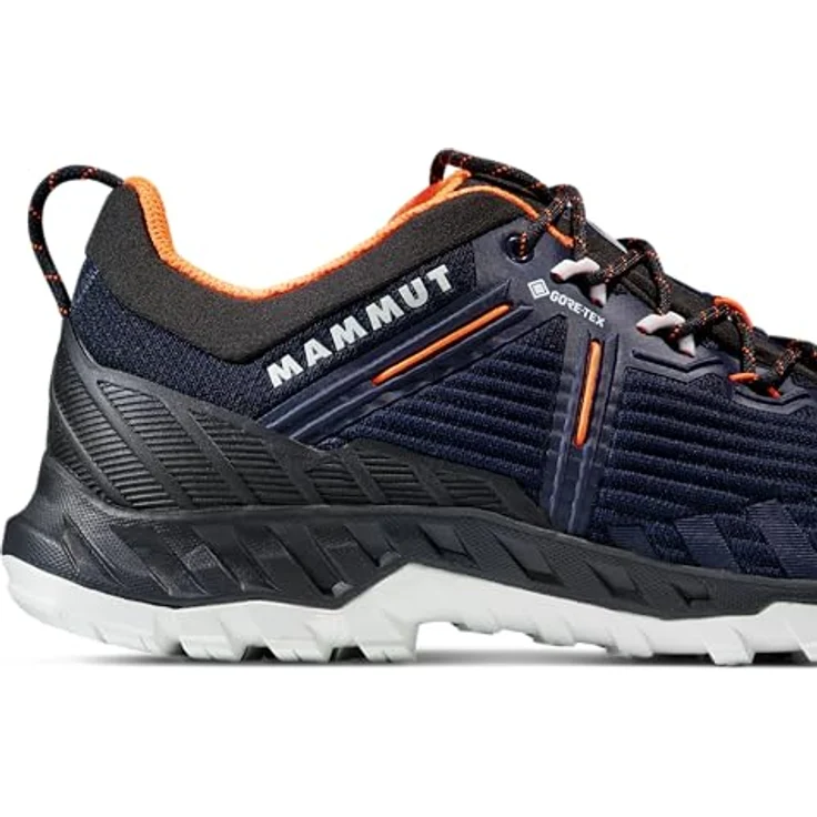 Mammut Alnasca Knit III Low GTX Men, Herren Wanderschuhe mit GORE-TEX Membran und Vibram Megagrip Sohle, Blau, Größe 46 – Bild 5
