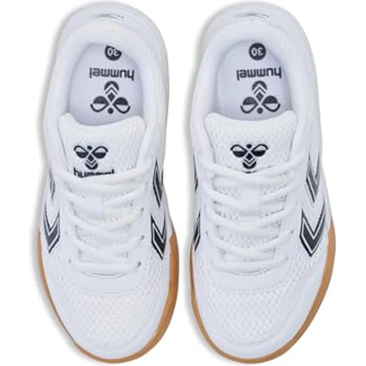 Hummel Multiplay Flex Kinder Laufschuhe, atmungsaktiv und schlupffähig, grau – Bild 7