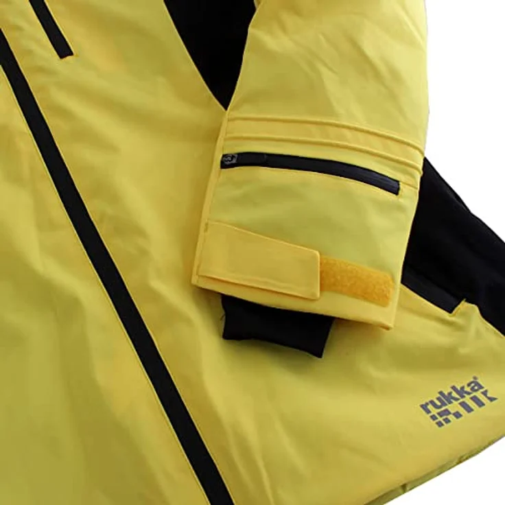 Rukka Saviste AWS Ski Jacke Gr. 38, atmungsaktiv, wasserdicht, gelb – Bild 2