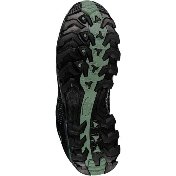 CMP Unisex Wanderschuh Rigel Low WP, Trekking Schuhe für Herren und Damen, Größe 41, Avio-Salvia, Leder/Textil, Ortholite Dämpfungstechnologie – Bild 5