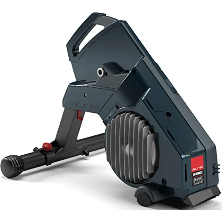 Elite Cycling Turno Fahrradtrainer, Ergometer mit Fluid-Widerstand, leise, faltbar, kompatibel mit ANt+ und Bluetooth Smart