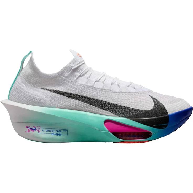 Nike Air Zoom Alphafly Next% 3 Laufschuhe Herren, leichte neutrale Laufschuhe mit doppelten Air-Zoom-Einheiten, Weiß/Türkis, Größe 43