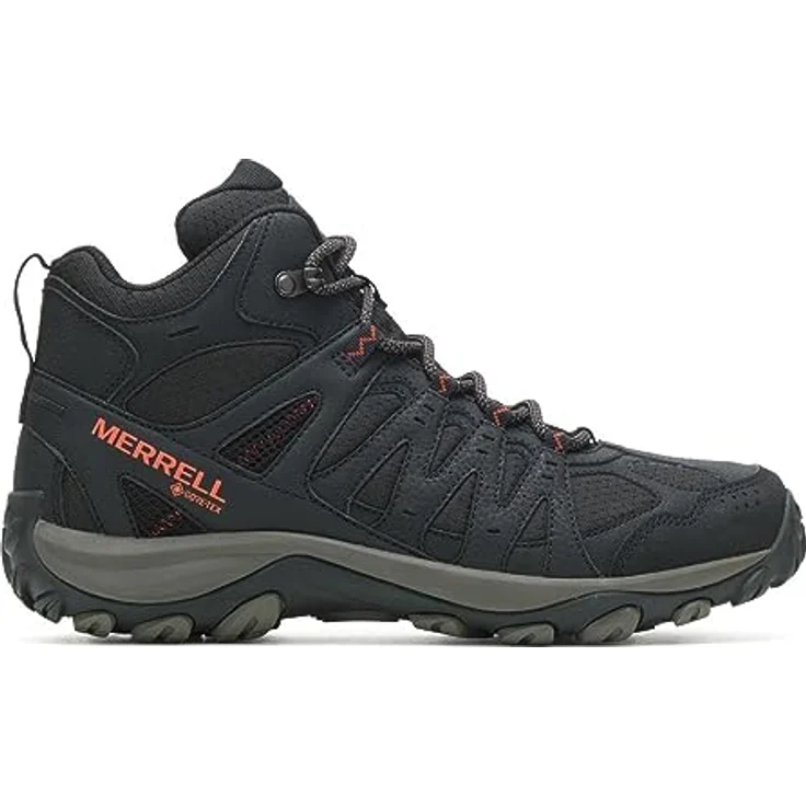 Merrell Accentor 3 Sport Mid GTX, Herren Wanderschuhe, wasserdicht mit GORE-TEX, Schwarz, Größe 44.5 – Bild 1