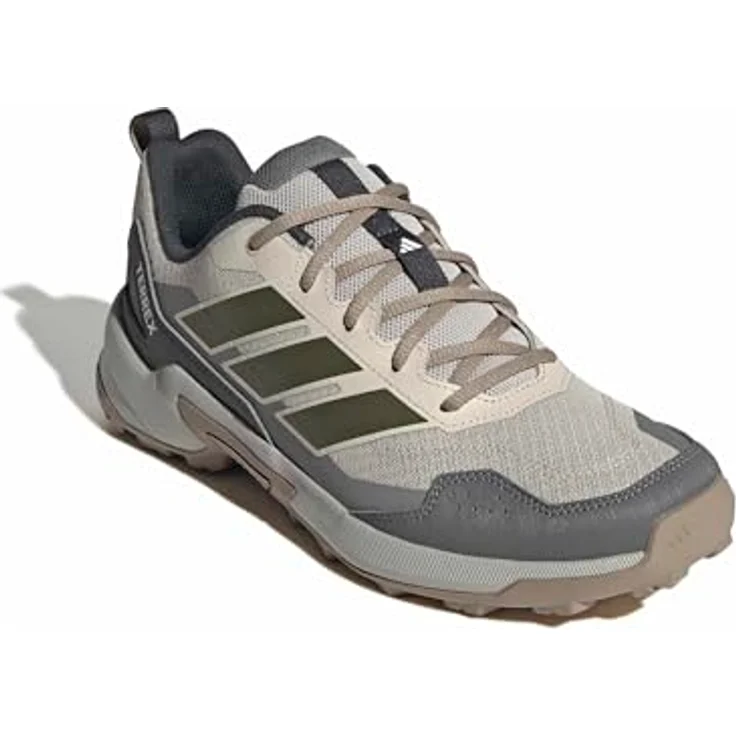 adidas Performance Terrex Eastrail 3 Traxion, wasserdichter Herren Wanderschuh in grau/grün, Größe 41 1/3 – Bild 4