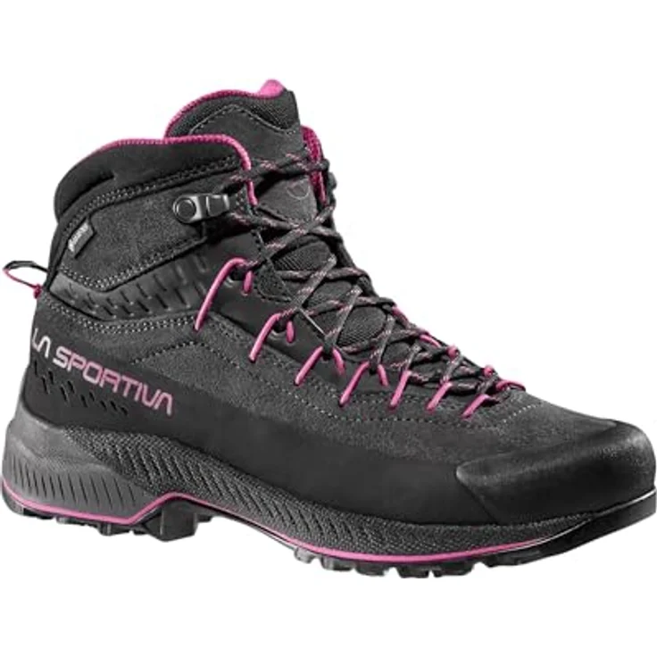 La Sportiva TX4 Evo Mid Woman GTX, Wanderschuhe für Damen, knöchelhoch, wasserdicht, Carbon/Springtime, Gr. 39.5 – Bild 1