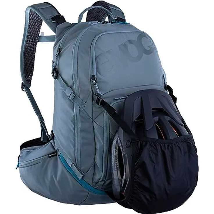 Evoc Explorer 26, Wanderrucksack für Herren, 45 cm, blau, 100% Polyester, kompakt (27 cm x 14 cm) – Bild 5