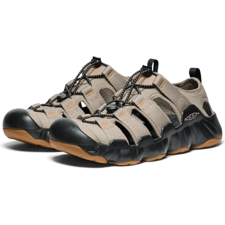 Keen Hyperport H2 Trekkingsandale, waschbares Polyestergewebe, schnelltrocknendes Futter, brindle/black, Größe 45 – Bild 4