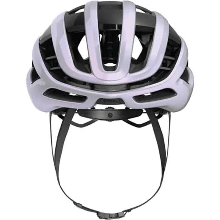 ABUS Rennradhelm AirBreaker 2.0, ultraleichter Fahrradhelm mit optimierter Belüftung und Aerodynamik, violett, Größe M (54-58 cm) – Bild 2