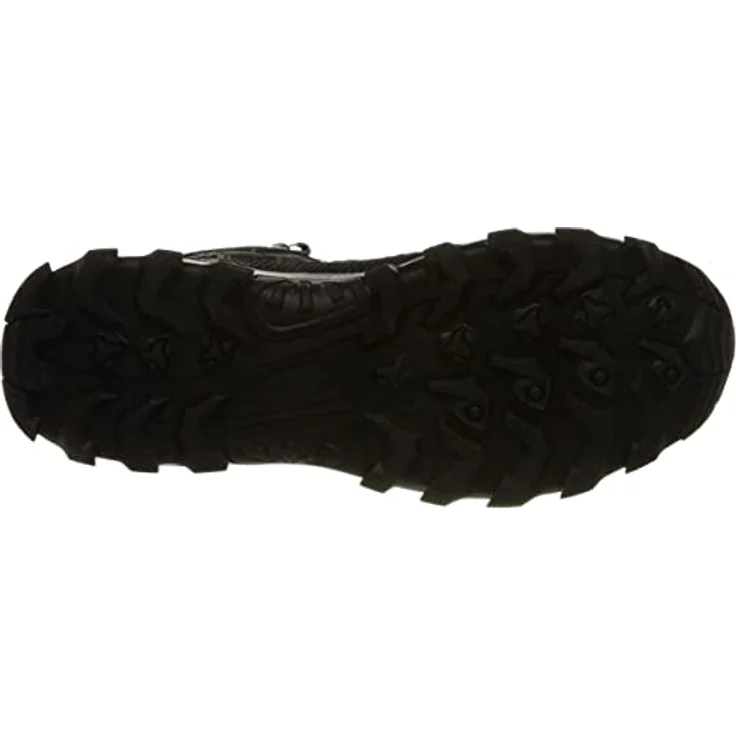 CMP RIGEL MID TREKKING SHOES WP, wasserdichte Wanderschuhe mit FullOn GRIP-Sohle und OrthoLite®-Dämpfung, schwarz – Bild 4