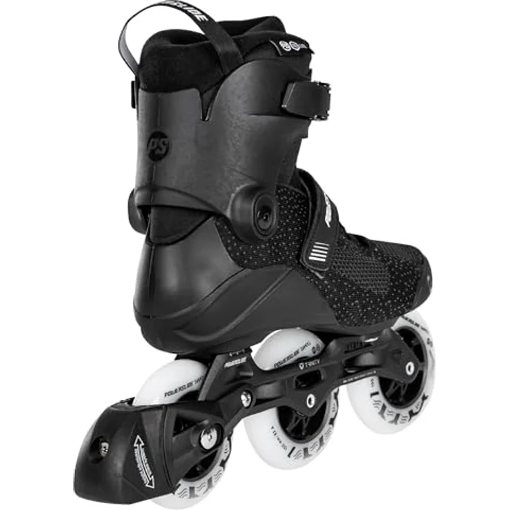 Powerslide Inlineskates Swell Lite Black 100, Fitness Skates mit herausnehmbarem Innenschuh – Bild 4