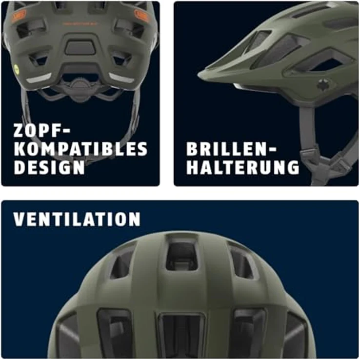 Abus Moventor 2.0 MIPS, Velohelm für Mountainbiker, 51 - 55 cm, leicht und gut belüftet mit Aufprallschutz – Bild 5