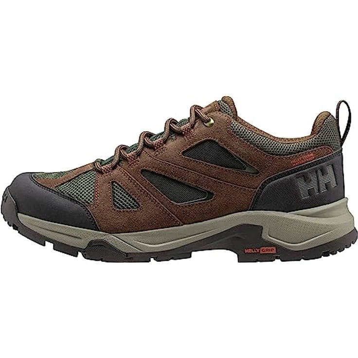 Helly Hansen Switchback Low 2 Ht, Herren Wanderschuhe mit HELLY TECH Wasserschutz, Wetterbeständig, Grün-Braun, Größe 40.5 – Bild 6